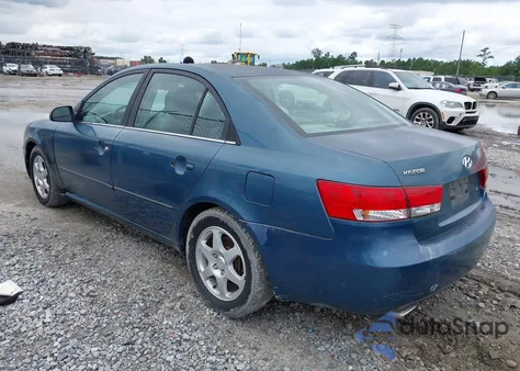 2006 Hyundai Sonata Gls V6/Lx V6 z USA, uszkodzony, nr VIN 5NPEU46F66H107790